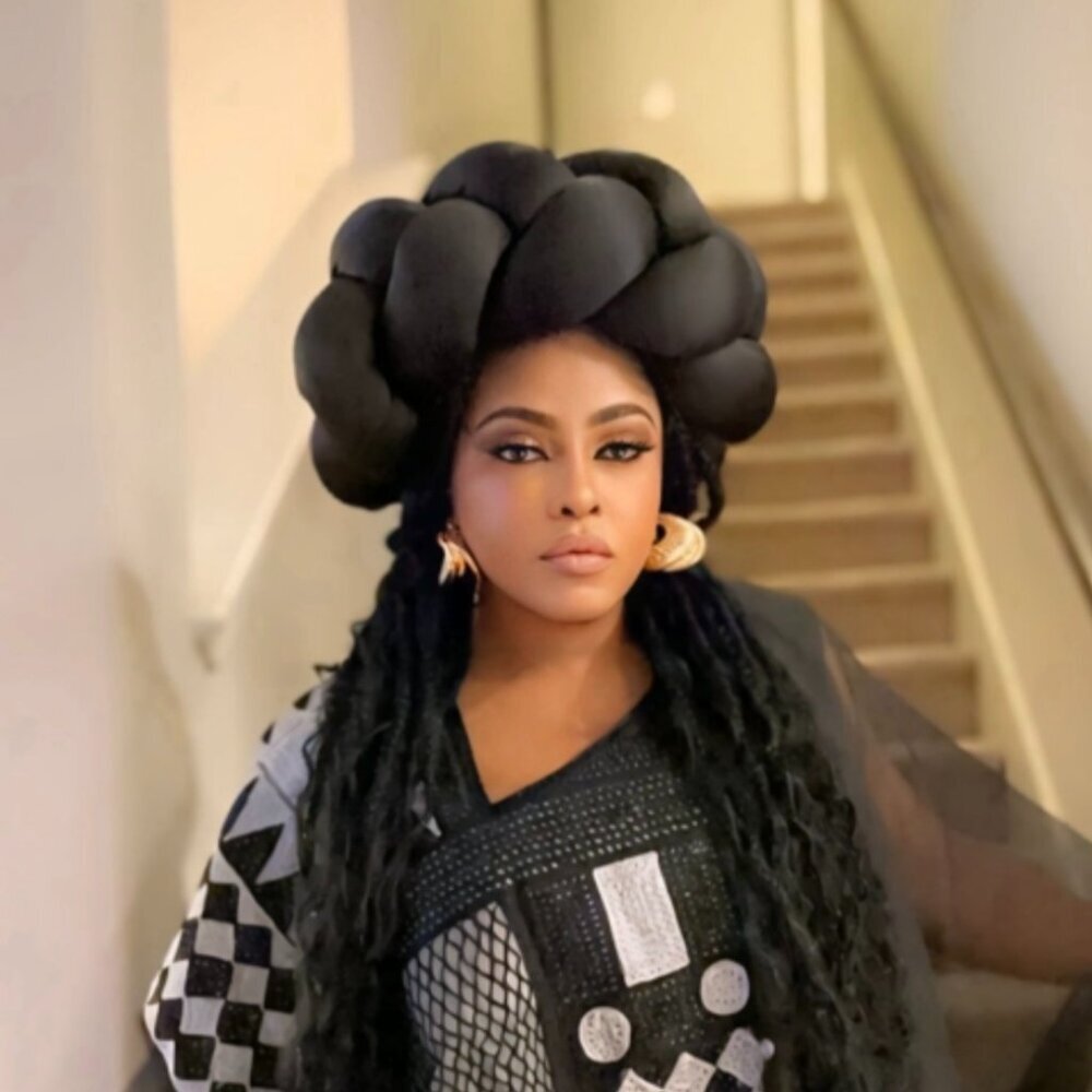 HANDMADE Giant Braided African TURBAN Made in Nigeria HIGH Quality